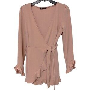 Revamped Women’s Wrap-In-Front Blouse